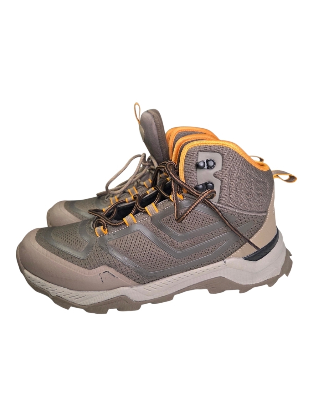 Eddie Bauer Rampart Ridge Men's Trail Hiking Brown Boots Size 12